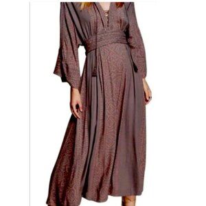 Free People Mauve Midi Dress